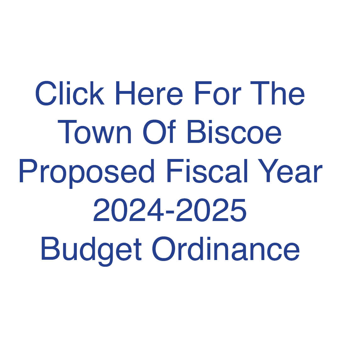 PROPOSED Budget Ordinance 2024-2025